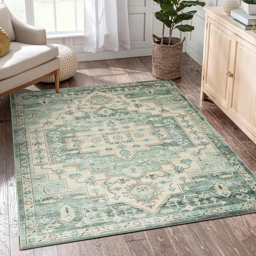 Vintage Look Shag Area Rug