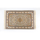 Kashan Silk Oriental Area Rug