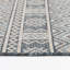 Tapis intérieur / extérieur marocain en polypropylène 3 pi 3 po x 5 pi 3 po Union Rustic Makalah Draya