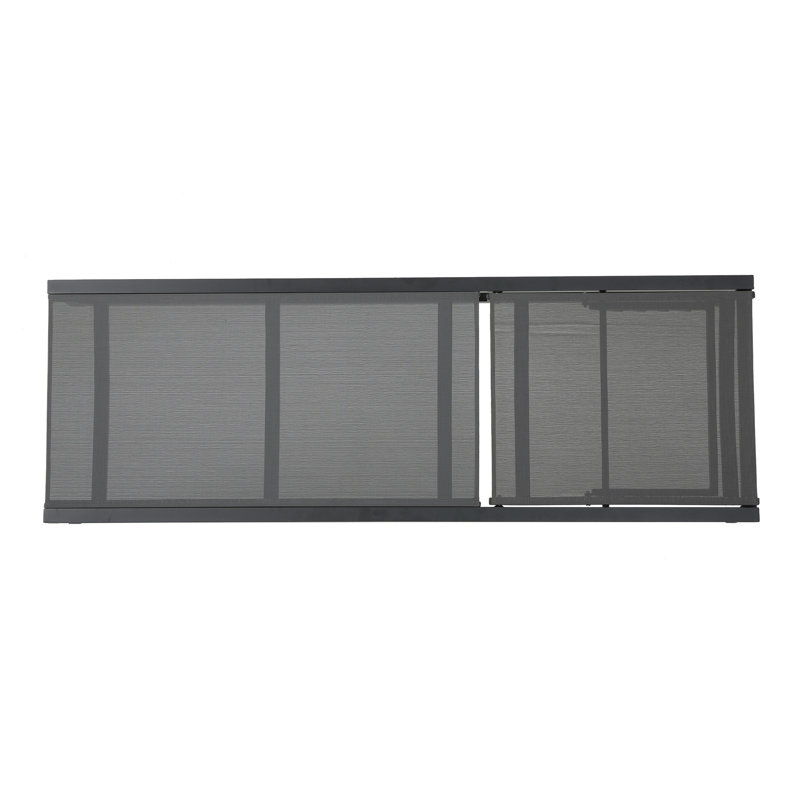 Venice Chaise Lounge, Black/Gray