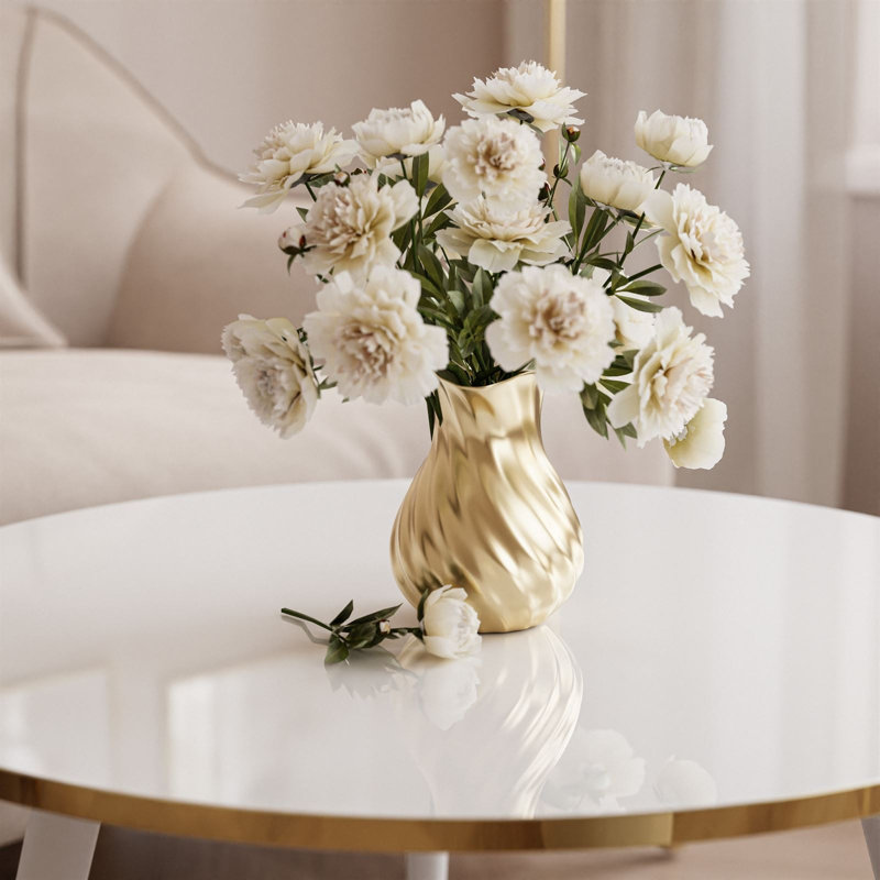 Duras Three Leg Coffee Table, White