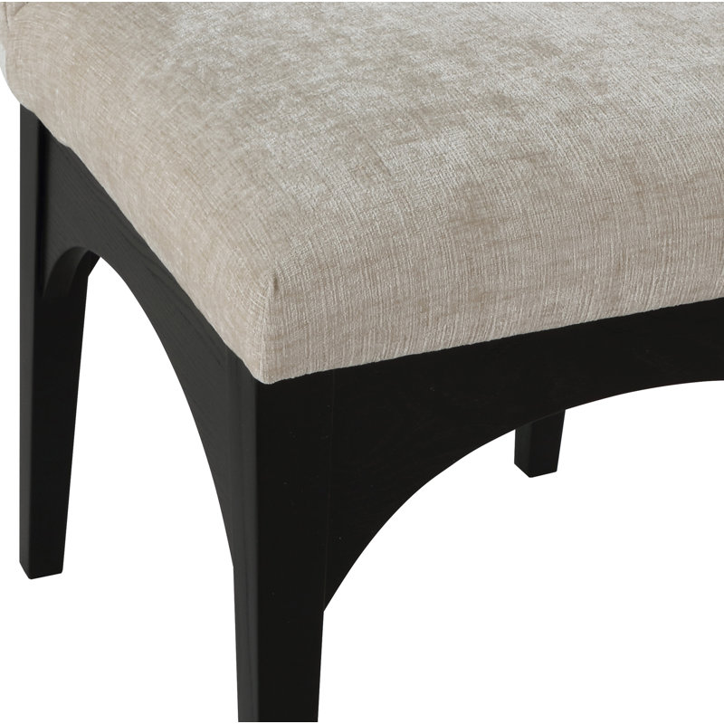 Chaise Waldorf, Noir, noir, noir, noir, Beige