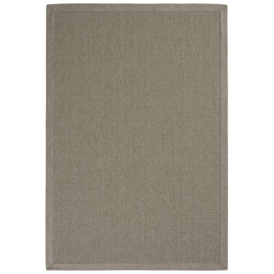 Salona Leather Casa Border Sisal Carpet