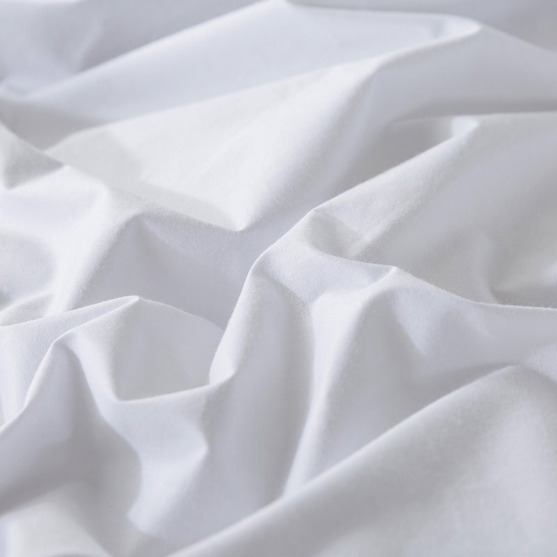 Édredon en duvet synthétique polyester toutes saisons, Simple, Blanc