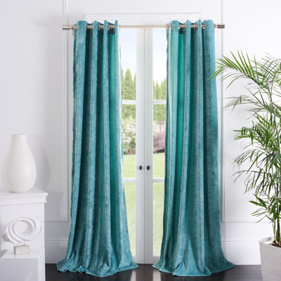 Jeremiah Room Darkening Curtain Single Panel