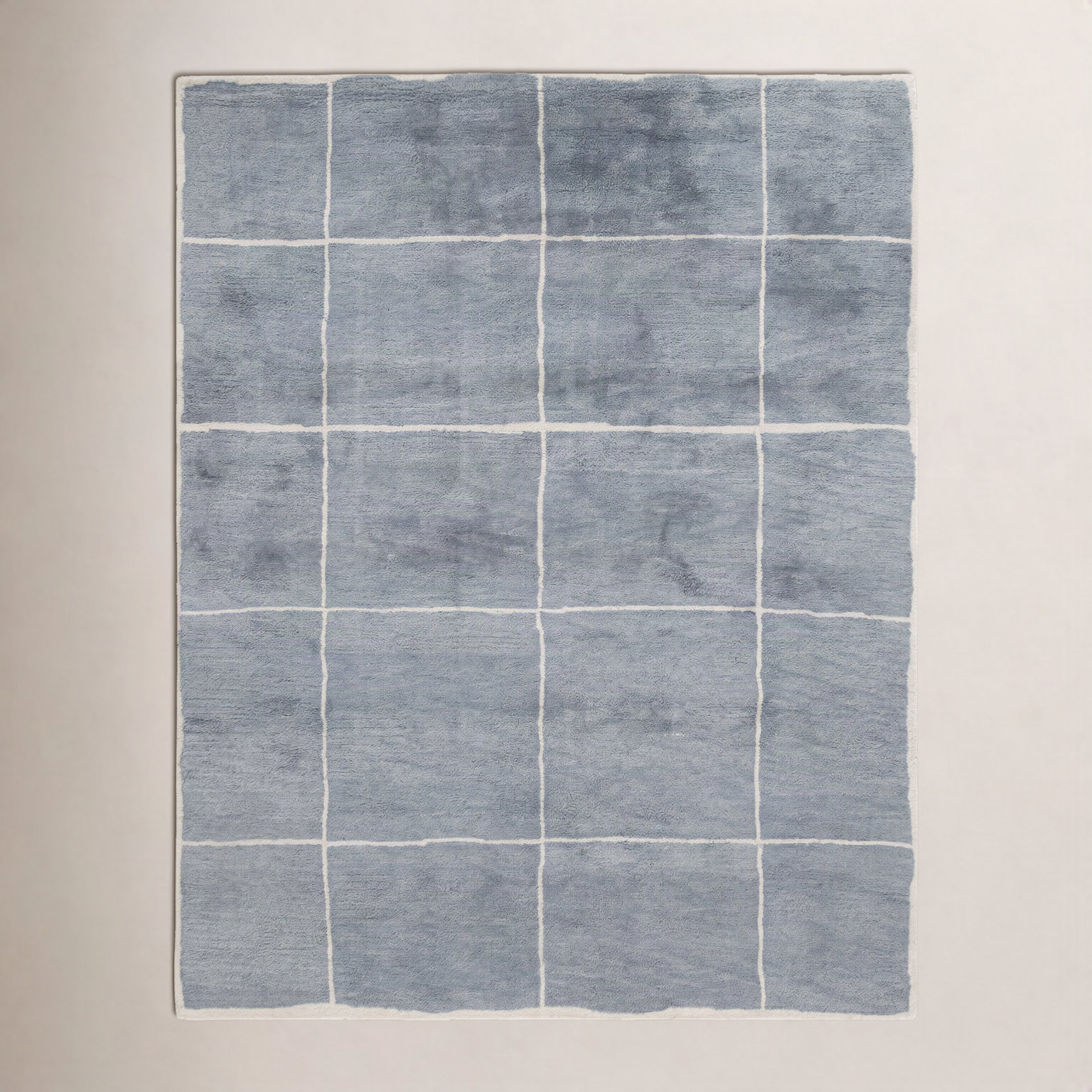 Merritt Hand-Tufted Geometric Wool Rug, Rectangle 7'9" x 9'9"