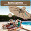 Parasol de table d'extérieur 10 pi-1350919458