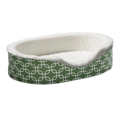 Quiet Time Orthopedic Egg-Crate Nesting Pet Bed w/ Polytetrafluoroethylene Fabric Protector