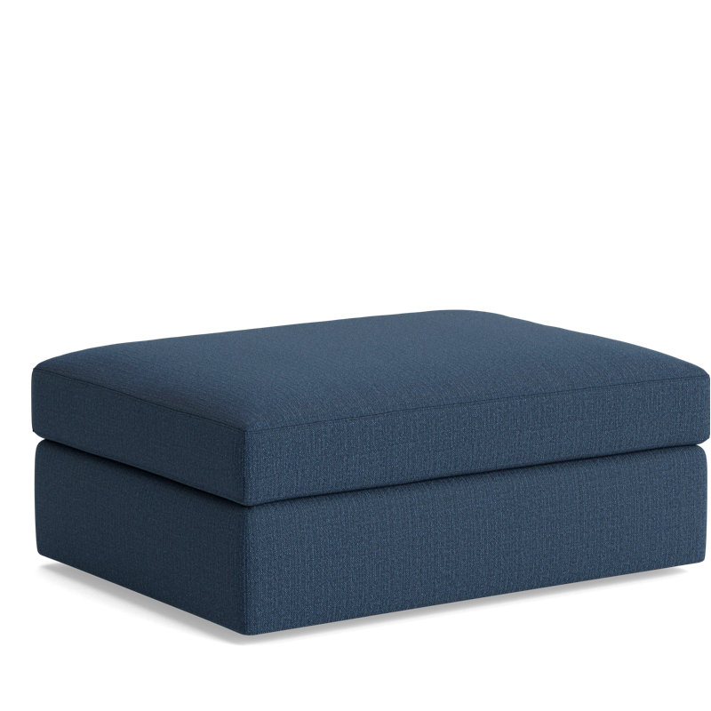 The OG Ottoman, Performance Weave - Navy