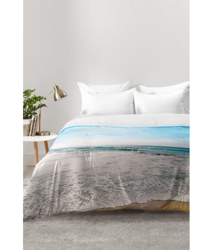 Lisa Argyropoulos Coastal Polyester Floral Comforter, Twin XL Comforter + 1 Standard Sham