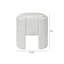 40cm Chenille Round Dressing Table Stool for Bedroom Furniture, Living Room Accent Stool, Foot Stool-1272785852