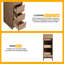 Armoire latérale autoportante 12 po avec 3 tiroirs à fermeture douce-118026470