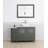 Ravenna 48" Freestanding Single Sink Bathroom Vanity with Engineered Marble Top and Matching Mirror-109234228