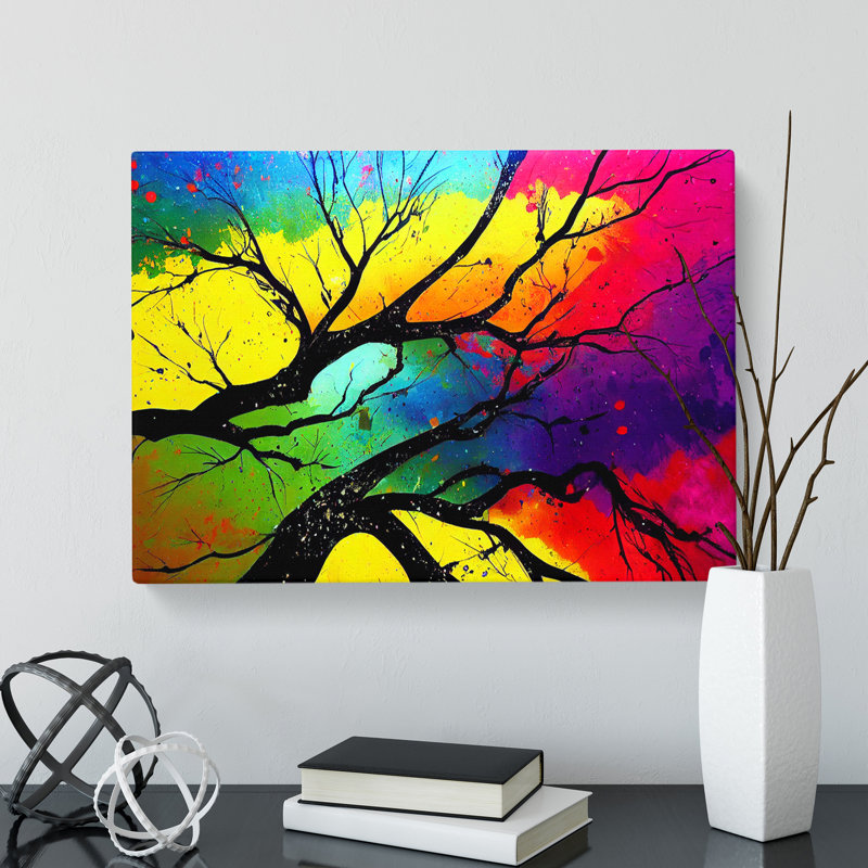 Trees Vol.6 - Wrapped Canvas Print, 35cm H x 50cm W x 3cm D