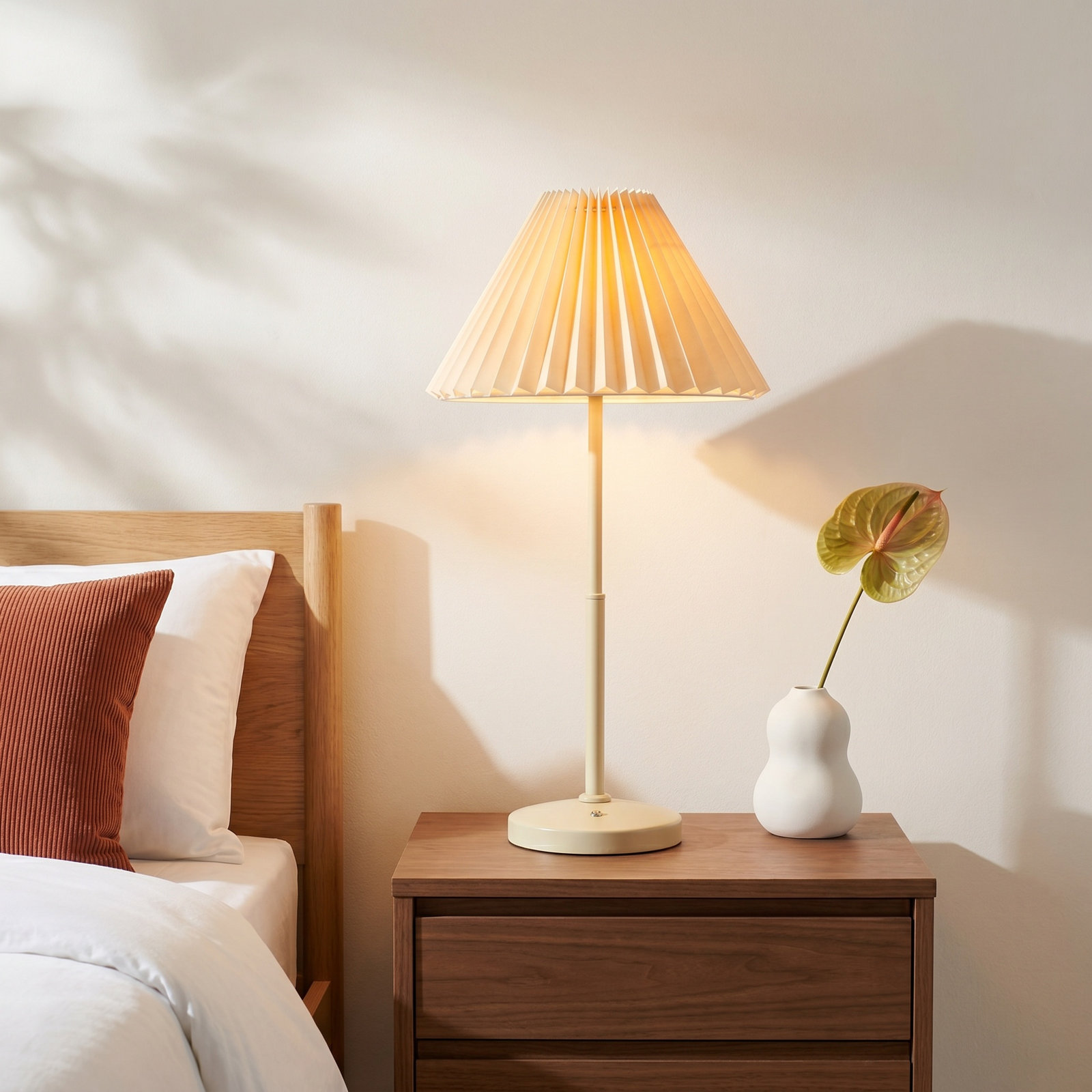 Table Lamp, Cream