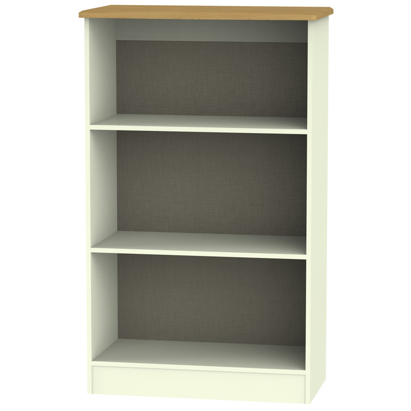 Fully Assembled Murier Bookcase, Cream