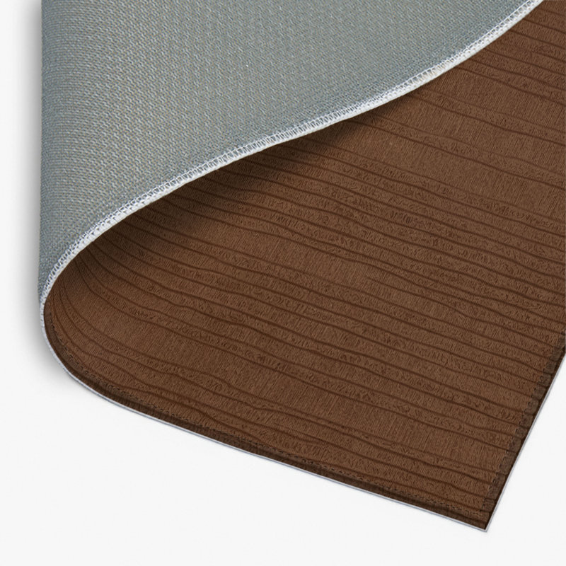 Tapis brun uni d'intérieur et d'extérieur, Rectangulaire 2 pi x 3 pi