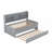 Wooden Captain Daybed Bed With Built-In Bookshelves-338012573-338012563