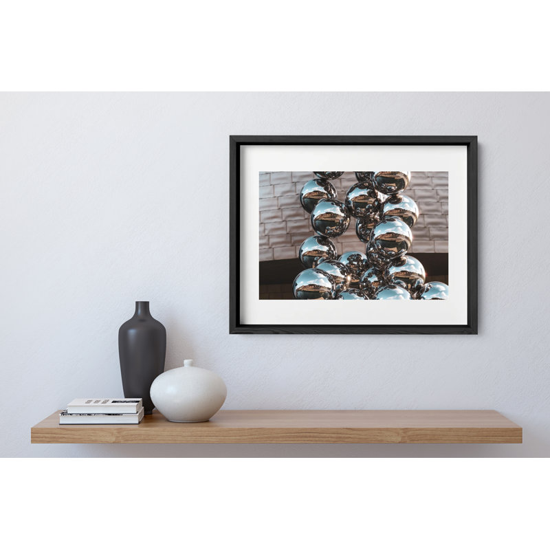 Distant Eyes Print by Joseph Regan, 14" H x 16" W x 0.75" D, Black