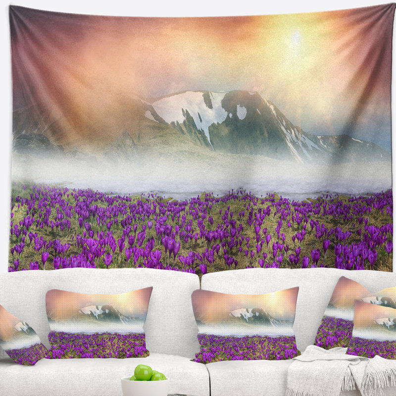 Landscape Polyester Tapestry, 32" H x 39" W