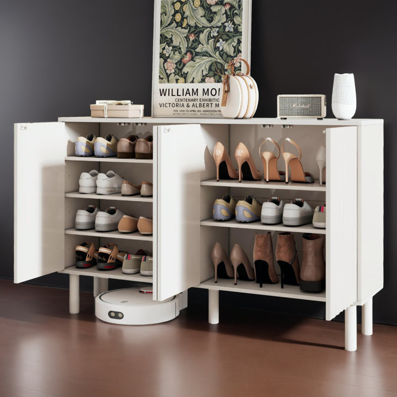 55.21'' Console Table, White