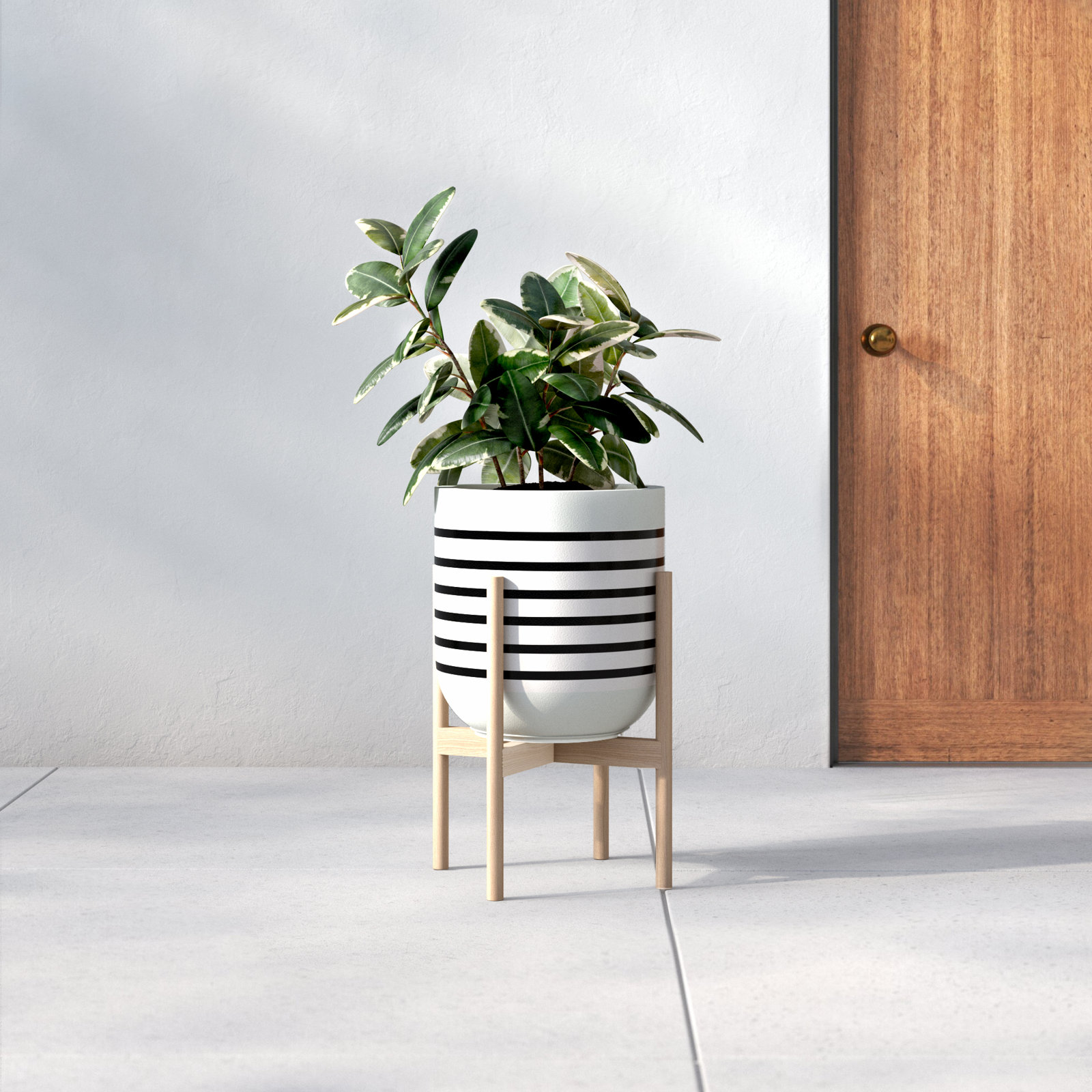 Cycle 16" Handcrafted Pot Planter