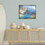 Cadre flottant Vibrant Coastal Seascape, conception de Kim Allen-635262501-635262683