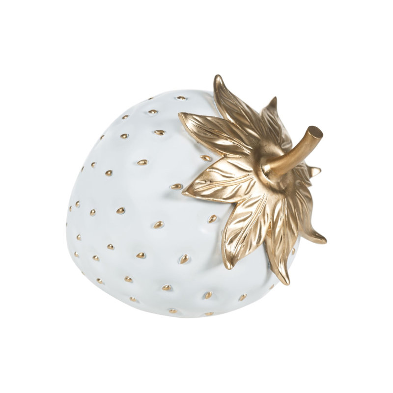 Araminta Figurines & Sculptures, White/Gold, 31" H x 18" W x 21" D