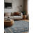 Machine Washable Gray Area Rug-1565311070
