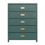 Commode pour enfants 5 tiroirs Haven