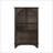 Glass Door Display Case Storage Cabinet With 2 Drawers And Adjustable Shelf, Spacious And Elegant For Various Rooms-430635379