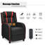 Fauteuil de massage inclinable Racing Gaming-50769169