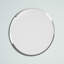 Argent Flat Wall Mirror