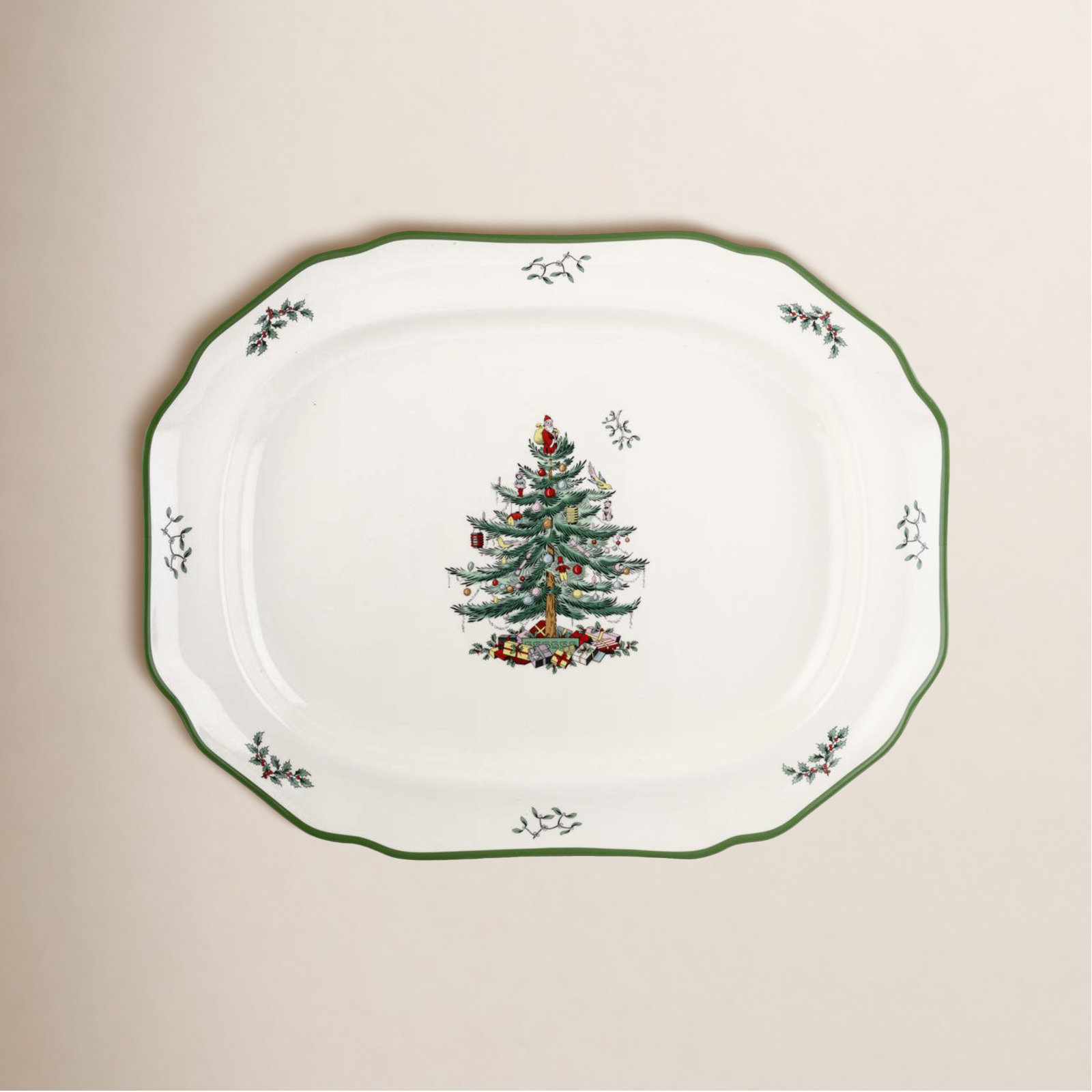 Christmas Tree Sculpted Platter