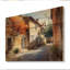 Méditerranée, village III, impression sur bois-1770463247