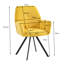 Aghaboy 49cm H Upholstered Metal Armchair-367971967
