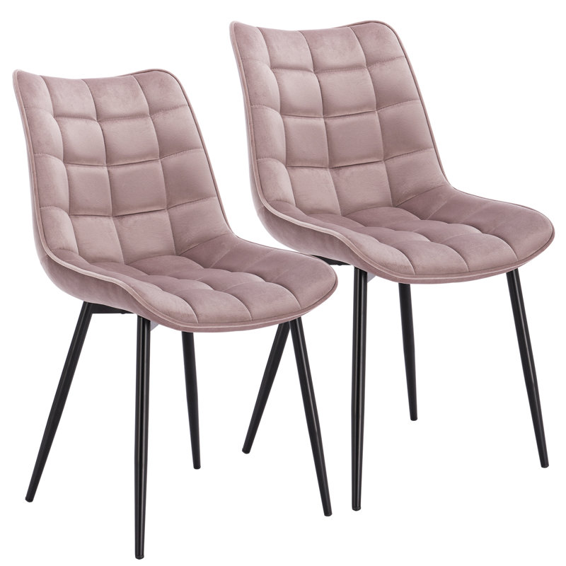 Chattooga Upholstered Dining Chair, Pink