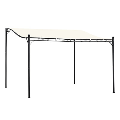 Pavillon de jardin pour l'extérieur en acier Outsunny