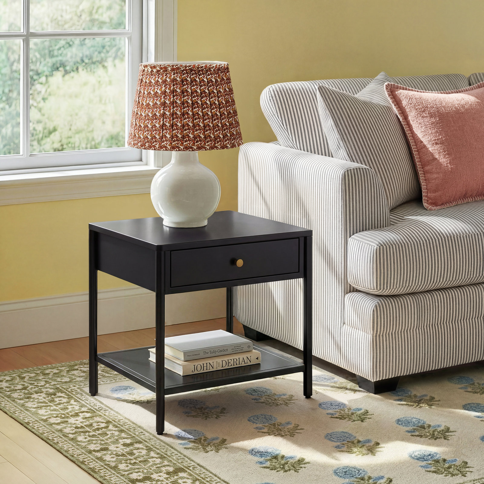 Acer End Table With Storage