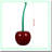 CherryClean Compact Bathroom Brush Set