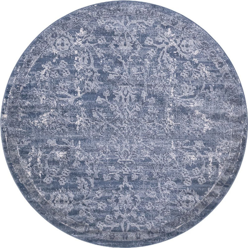 Moree Ikat Indoor Rug, Round 3'3"