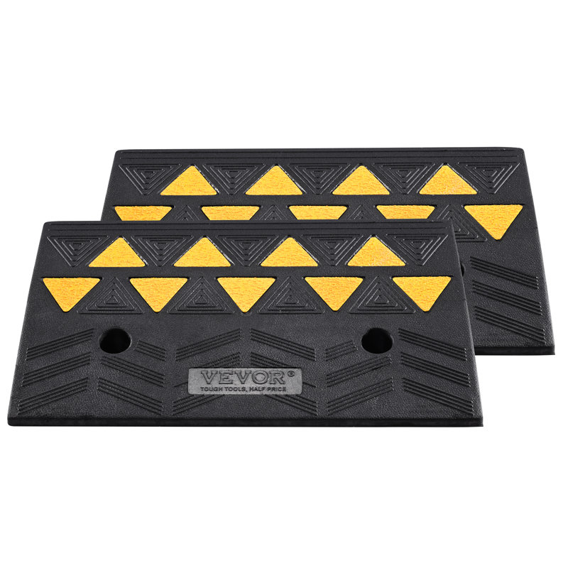 VEVOR Plastic Foldable 13 in. L Threshold Ramp