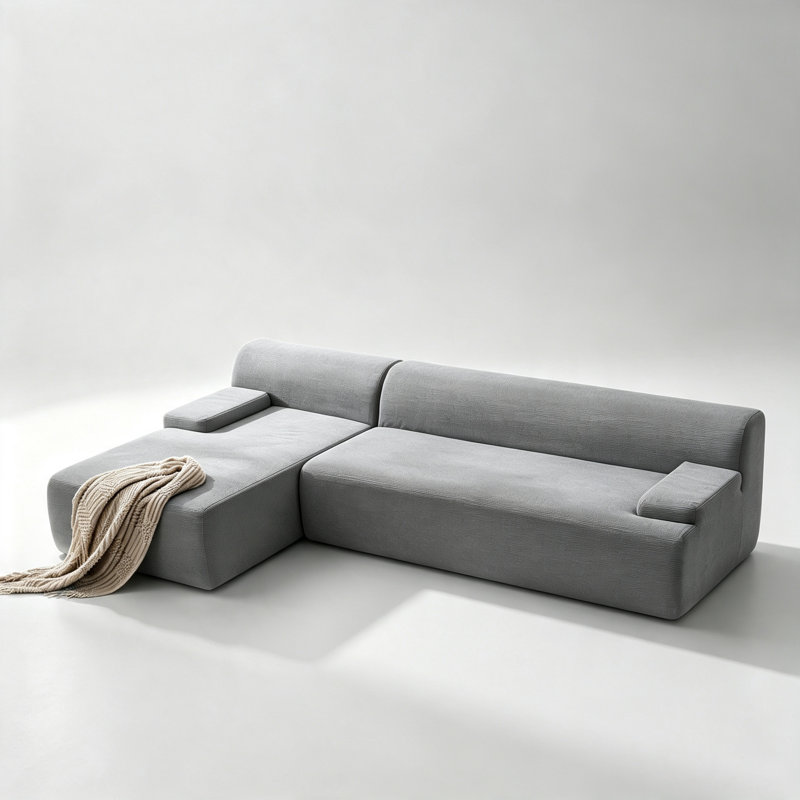 Reception Sofa, Gray
