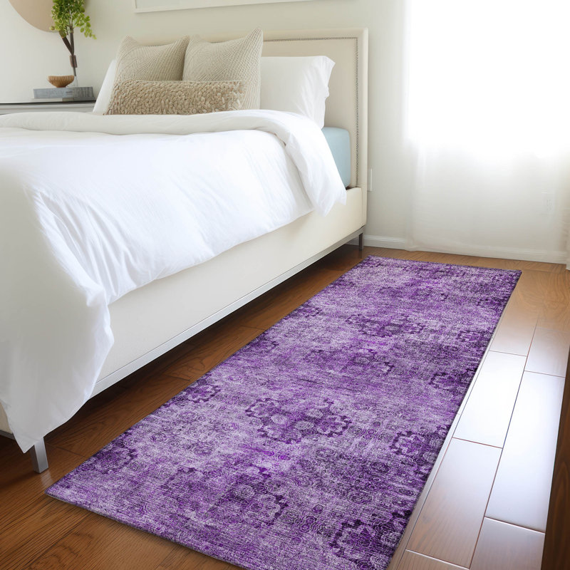 Kazakoff Floral Indoor / Outdoor Rug, Runner 2'3" x 7'6"