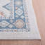 Tapis beige / bleu Huitt lavable 218-799167792