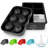 Zulay Kitchen Silicone Square Ice Cube Mold and Ice Ball Mold For Whiskey 2-Piece-54190494-54190496