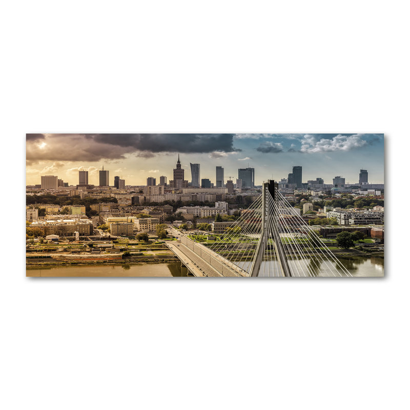 Warsaw Poland - Wrapped Canvas Print