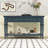 Tolgahan Retro Wooden Console Table with Storage Drawers and Shelf for Living Room-172364666
