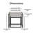 Parker Square Mirrored Accent Table