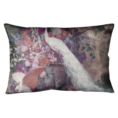 Coussin peacock